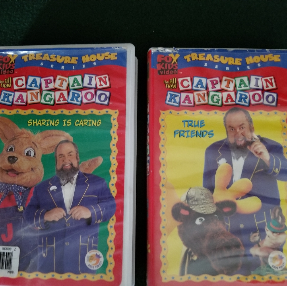 Vintage Captain Kangaroo VHS